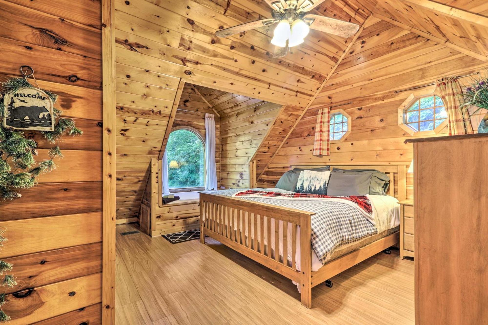 Cozy Mountain Cabin In Perfect Location سيفيرفيل المظهر الخارجي الصورة
