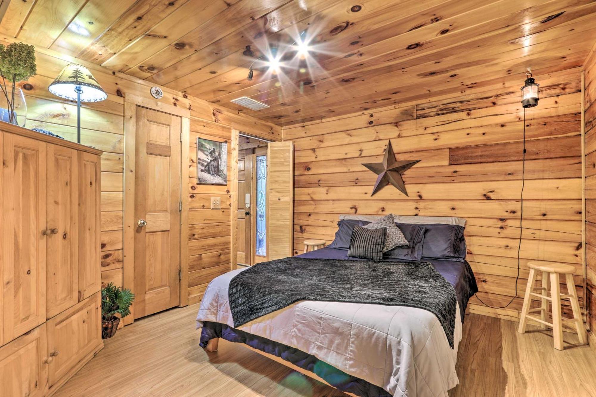 Cozy Mountain Cabin In Perfect Location سيفيرفيل المظهر الخارجي الصورة