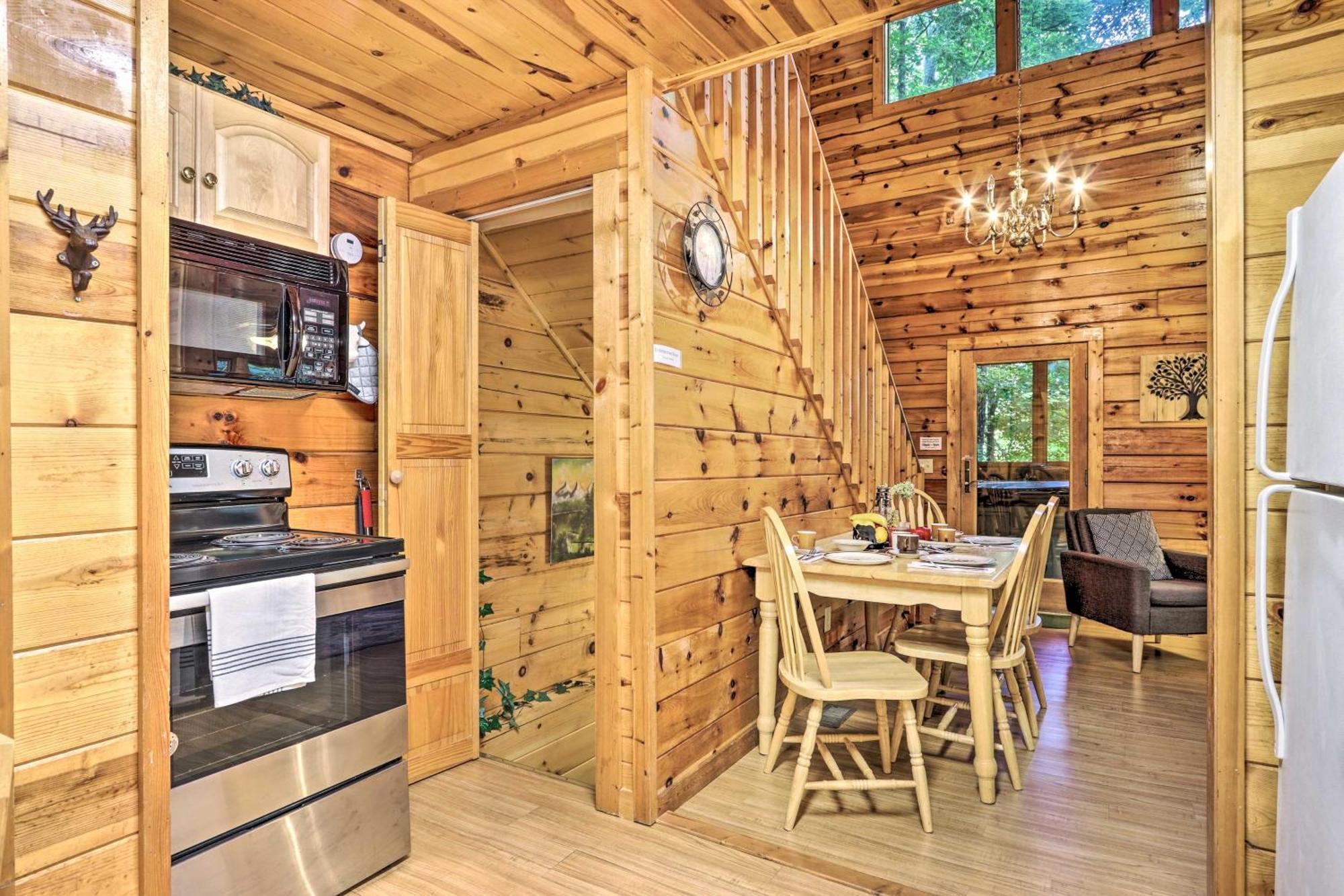 Cozy Mountain Cabin In Perfect Location سيفيرفيل المظهر الخارجي الصورة