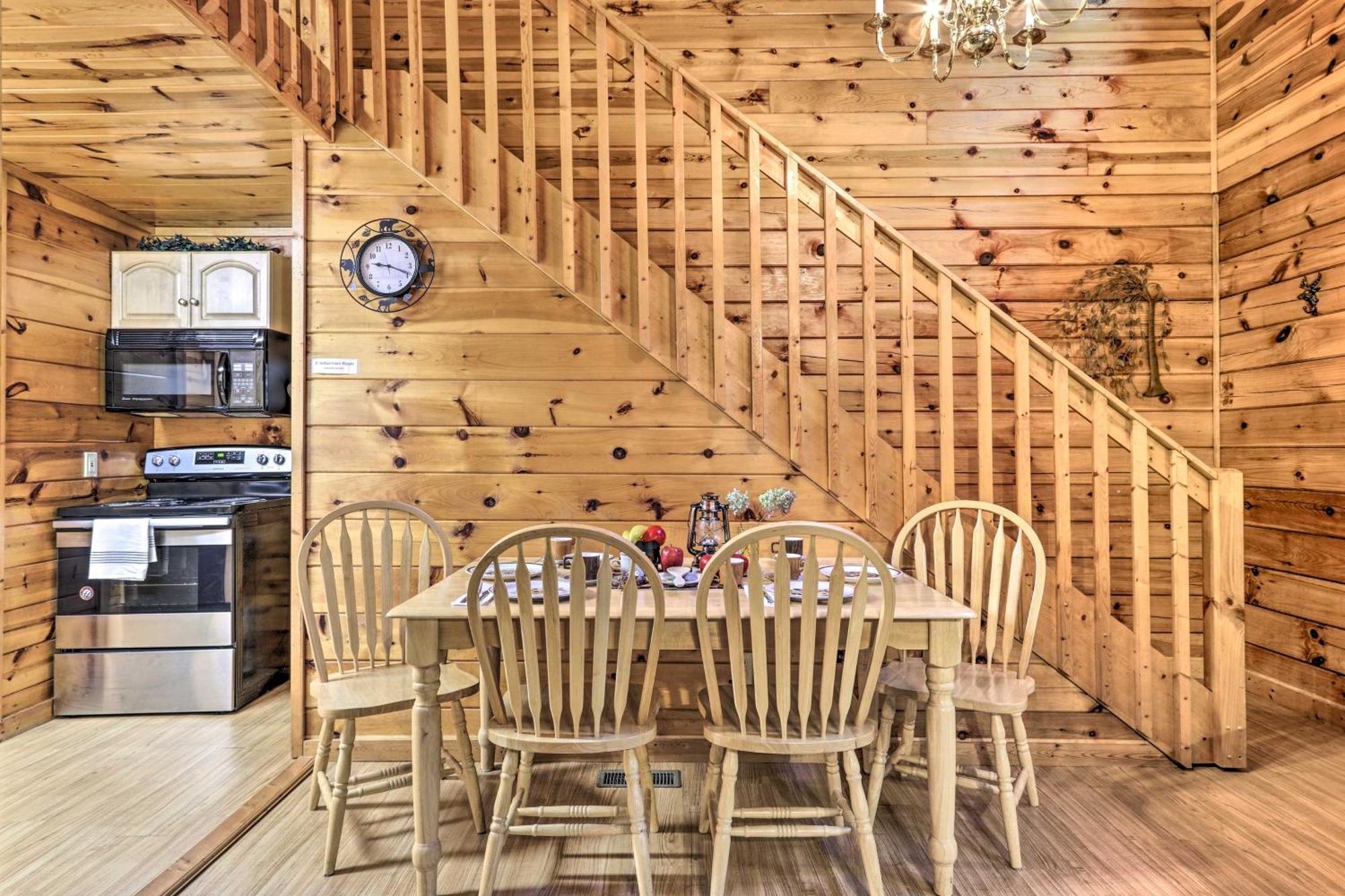 Cozy Mountain Cabin In Perfect Location سيفيرفيل المظهر الخارجي الصورة