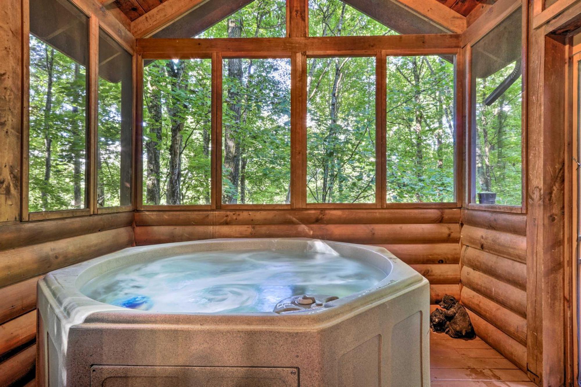 Cozy Mountain Cabin In Perfect Location سيفيرفيل المظهر الخارجي الصورة
