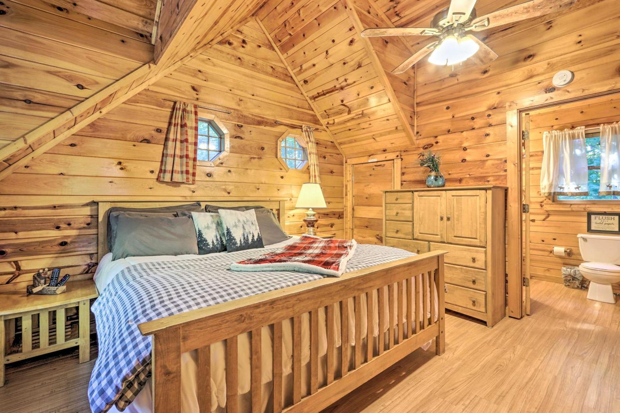 Cozy Mountain Cabin In Perfect Location سيفيرفيل المظهر الخارجي الصورة