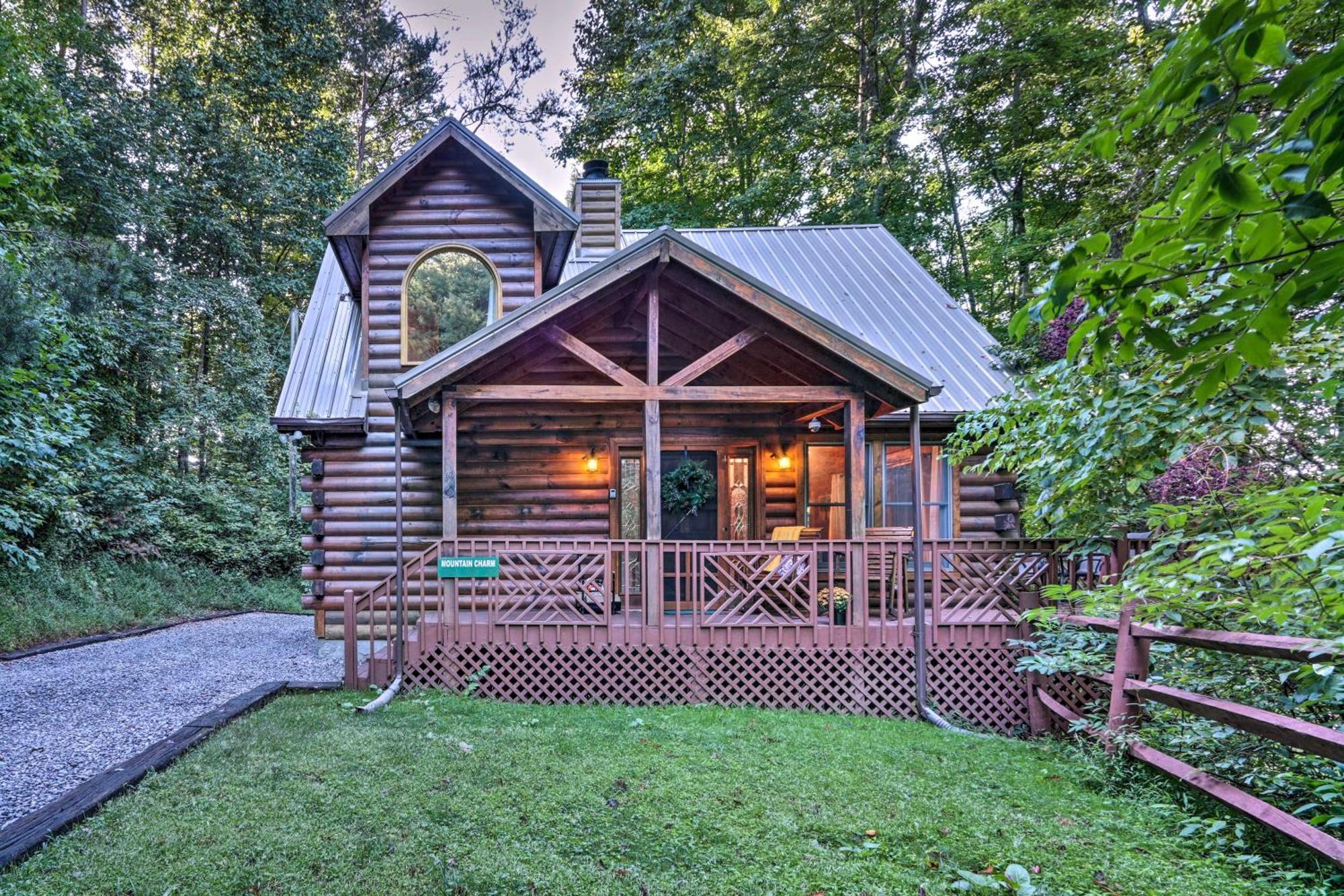 Cozy Mountain Cabin In Perfect Location سيفيرفيل المظهر الخارجي الصورة
