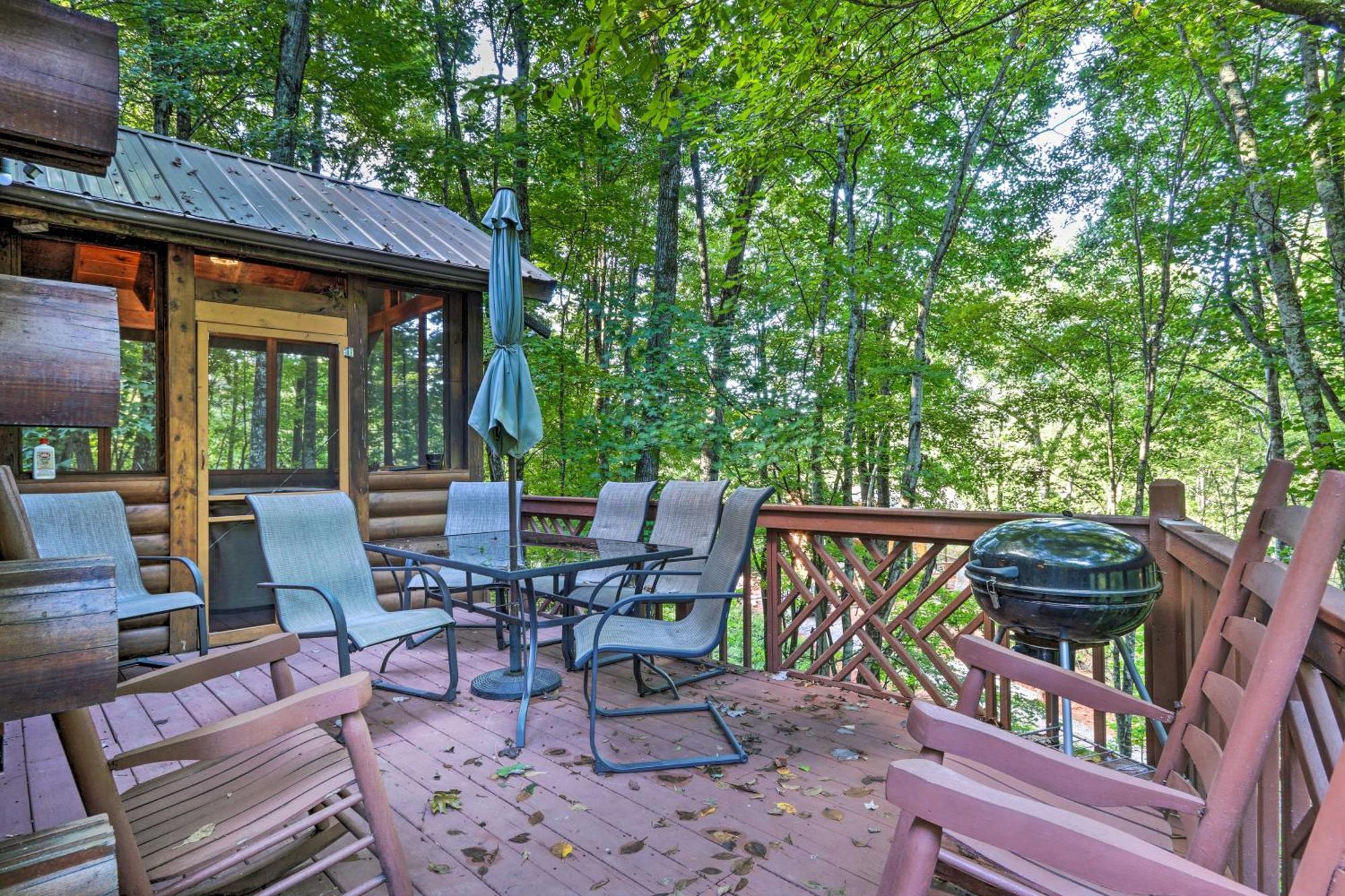 Cozy Mountain Cabin In Perfect Location سيفيرفيل المظهر الخارجي الصورة